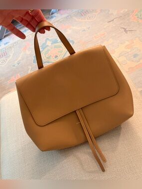 cammello mini backpack mansur gavriel Wildest Part Packpack + Saddle tanned leather sourced from a family Mansur Gavriel | Bags |
